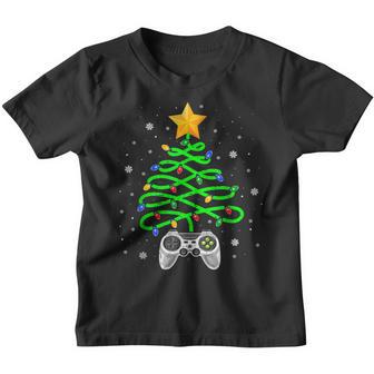 Video Game Controller Christmas Ornaments Xmas Tree Gamer Youth T-shirt - Thegiftio UK