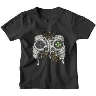 Video Game Controller Halloween Mummy Costume Youth T-shirt - Thegiftio UK