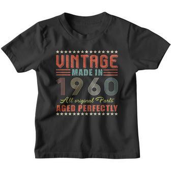 Vintage Born In 1960 Youth T-shirt - Thegiftio UK