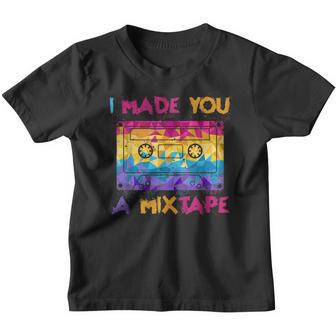 Vintage Cassette 80S 90S I Made You A Mixtape Women Men Youth T-shirt - Thegiftio UK