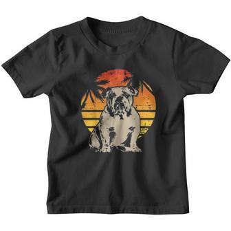 Vintage English Bulldog Youth T-shirt - Thegiftio UK