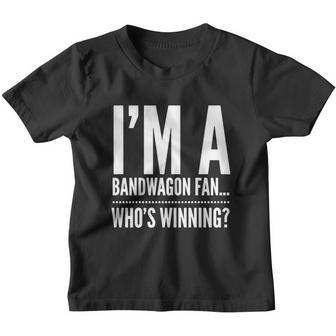 Vintage Graphic I Am A Bandwagon Fan Youth T-shirt - Thegiftio UK