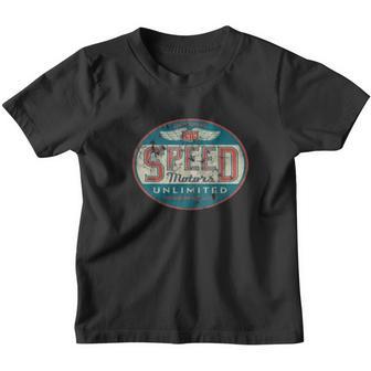 Vintage Speed Motor Automotive Youth T-shirt - Thegiftio UK