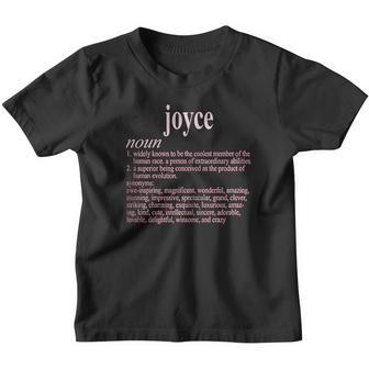 Vintage Style Joyce Funny First Name Definition Youth T-shirt - Thegiftio UK