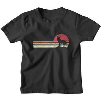 Vintage Wolf V2 Youth T-shirt - Thegiftio UK