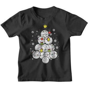 Volleyball Christmas Tree Xmas Sports Player Men Women Kids Youth T-shirt - Thegiftio UK