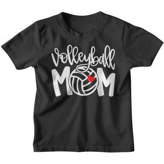 Volleyball Mom Cute Mom Life Volleyball Game Day Cheer Mom V2 Youth T-shirt - Thegiftio UK