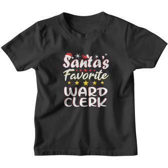 Ward Clerk Christmas Funny Ugly Xmas Gift Youth T-shirt - Thegiftio UK