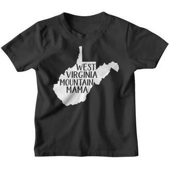 West Virginia Mountain Mama Birthday Youth T-shirt - Thegiftio UK