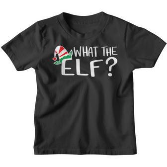 What The Elf Funny Christmas For Family Men Women Kids Youth T-shirt - Thegiftio UK