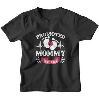 Womens 1St Time Mom Est 2022 New First Mommy Mothers Day Youth T-shirt - Monsterry