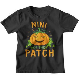 Womens Nini Of The Patch Funny Group Matching Halloween Costume Youth T-shirt - Thegiftio UK