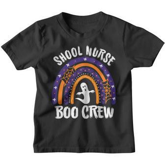 Womens School Nurse Boo Crew Halloween Costume For Women 2022 Youth T-shirt - Thegiftio UK