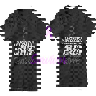 World Narcissistic Abuse Awareness Surviving Survivor Youth T-shirt - Thegiftio UK