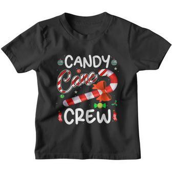 Xmas Candy Canes Crew Funny Christmas Candy Lover Xmas Youth T-shirt - Monsterry DE