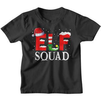 Xmas Elf Squad For Kids Christmas Family Matching Youth T-shirt - Thegiftio UK