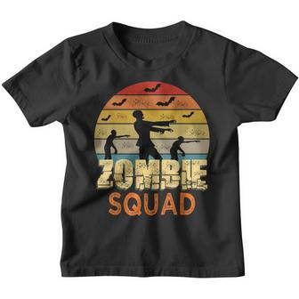 Zombie Squad Retro Halloween Group Costume Boys Girls Gift Youth T-shirt | Mazezy