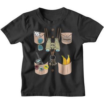 Zoo Keeper Costume Funny Halloween Boys Girls Zookeeper Youth T-shirt - Thegiftio UK