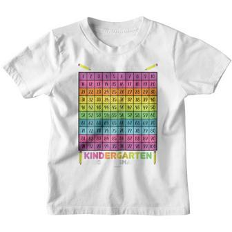 100 Days Smarter 100Th Day Of School Kindergarten S Youth T-shirt | Mazezy
