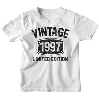 25 Years Old Vintage 1997 Limited Edition 25Th Birthday V2 Youth T-shirt - Thegiftio UK