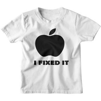 Apple I Fixed It Youth T-shirt - Thegiftio UK