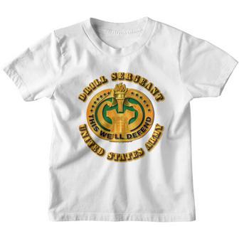 Army - Drill Sergeant Youth T-shirt - Thegiftio UK