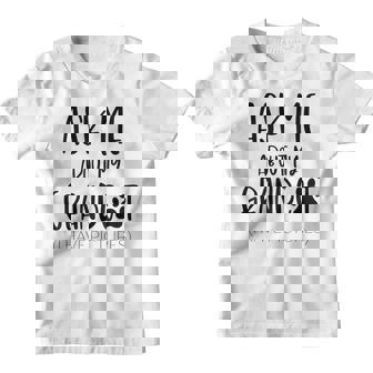 Ask Me About My Grandcat Grandma Granddad Cat Dad Pet Love V2 Youth T-shirt - Thegiftio