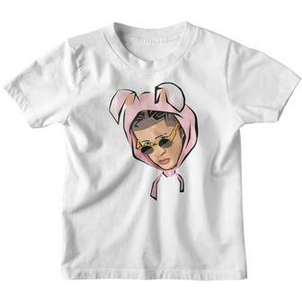 Bad Bunny-Face Youth T-shirt - Thegiftio UK