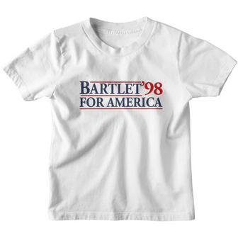 Bartlet For America Slogan Youth T-shirt - Thegiftio UK