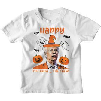 Biden Halloween Funny Joe Biden Confused Halloween Youth T-shirt - Thegiftio UK