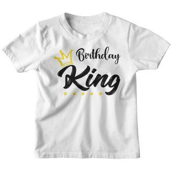 Birthday For Boy Or Men Birthday King For Boys And Mens Youth T-shirt | Mazezy