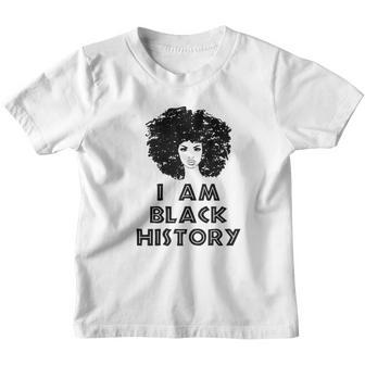 Black History Month Black I Am Black History Youth T-shirt - Thegiftio UK