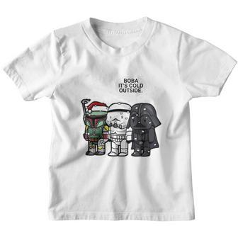 Boba Its Cold Outside Youth T-shirt - Thegiftio UK