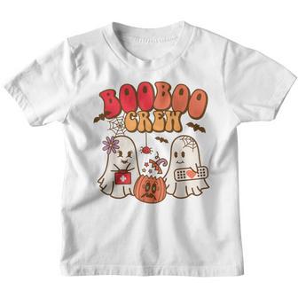 Boo Boo Crew Ghost Halloween Nurse Doctor Nursing Women V2 Youth T-shirt - Thegiftio UK