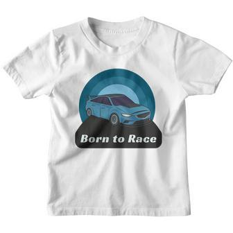Born To Race Car Youth T-shirt - Monsterry