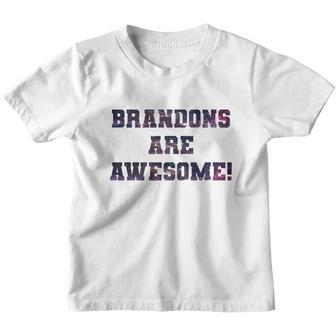 Brandons Are Awesome Youth T-shirt - Monsterry