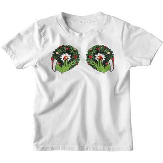 Chest Nuts Funny Matching Chestnuts Christmas Womens Girls Youth T-shirt - Thegiftio UK