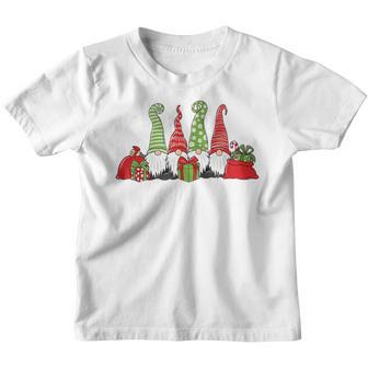 Christmas Gnomes Funny Christmas Eve Winter Vibes Youth T-shirt - Thegiftio UK