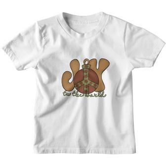 Christmas Joy To The World V3 Youth T-shirt - Thegiftio UK