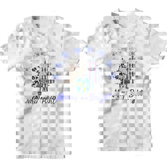 Christmas T  Women Men Kids Merry & Bright Casual Xmas  Youth T-shirt