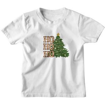 Christmas Tree Ho Ho Ho Youth T-shirt - Thegiftio UK