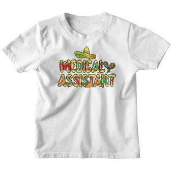 Cinco De Mayo Medical Assistant Mexican Nurse Youth T-shirt - Thegiftio UK