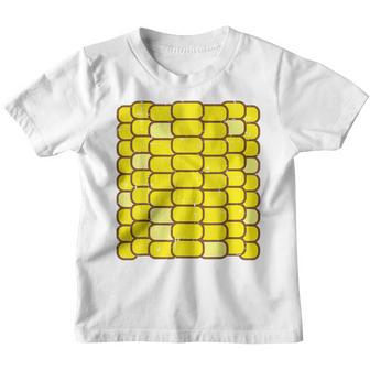Corn Halloween Costume Funny Foodie Farmer Men Women Kids Youth T-shirt - Thegiftio UK