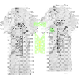 Costume Irish Tuxedo Funny St Patricks Day Boys Kids Youth T-shirt - Thegiftio