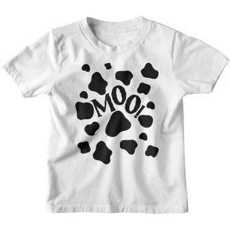 Cow Costume Funny & Cute Calf Halloween Men Women Kids Youth T-shirt - Thegiftio UK