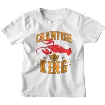 Crawfish King Crawfish Boil Party Festival Youth T-shirt - Thegiftio UK