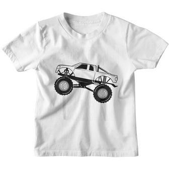 Crushing Bullying Car Monster Truck Unity Day Orange Kids Youth T-shirt - Thegiftio UK