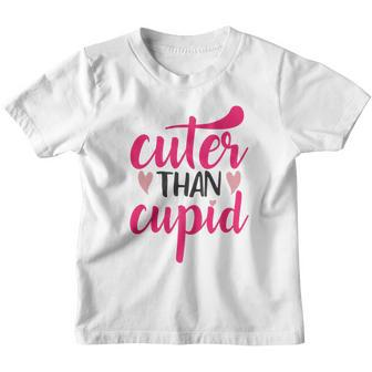 Cuter Than Cupid Happy Valentines Day Youth T-shirt - Thegiftio UK