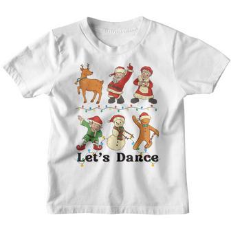 Dabbing Santa Elf Friends Christmas Boys Girls Men Xmas Dab V2 Youth T-shirt - Thegiftio UK