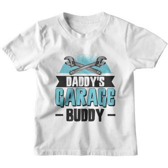 Daddys Garage Buddy Dad Mechanic Car Technician Meaningful Gift Youth T-shirt - Monsterry DE